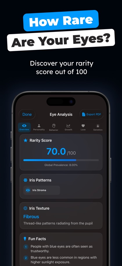 Eye Color Identifier Analyzer screenshot 3