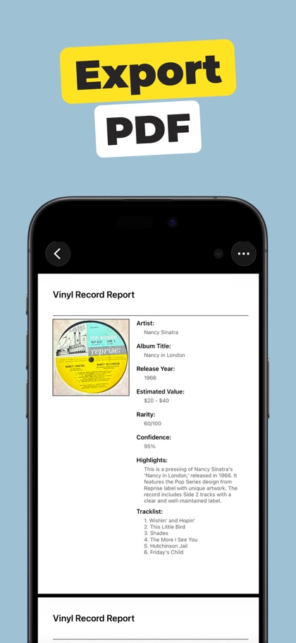 Vinyl Record Identifier screenshot 4