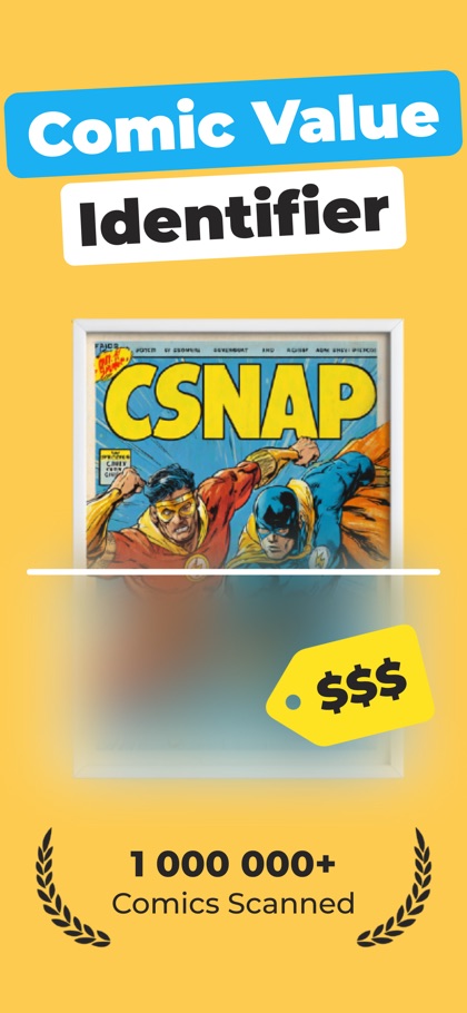 Comic Book Value Scanner CSnap screenshot 1