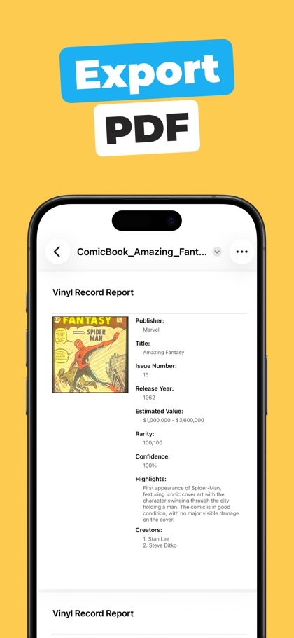 Comic Book Value Scanner CSnap screenshot 4