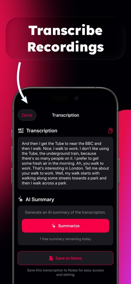 Voice Recorder - Memos & Notes screenshot 2
