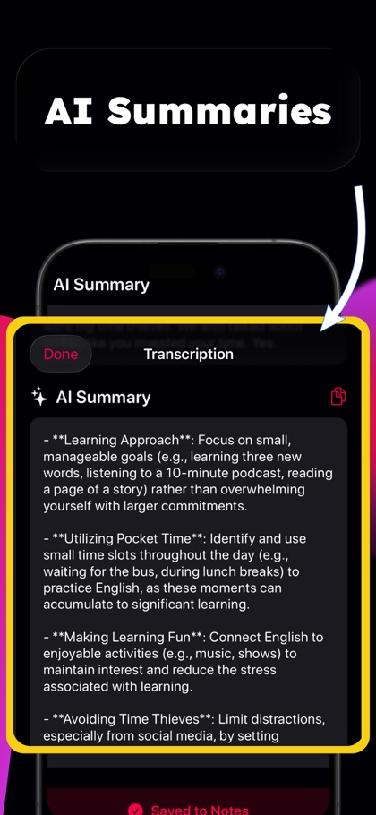Voice Recorder - Memos & Notes screenshot 3