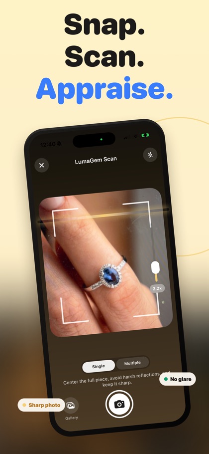 Jewelry Identifier: LumaGem screenshot 2