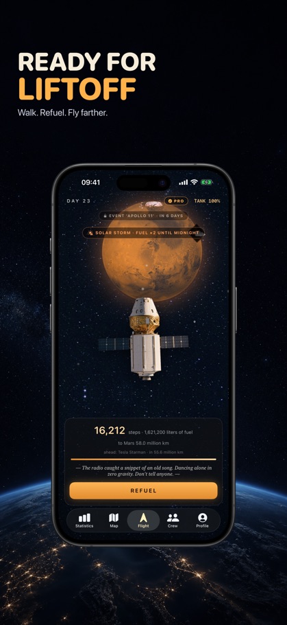 Step Counter: AstroSteps screenshot 2
